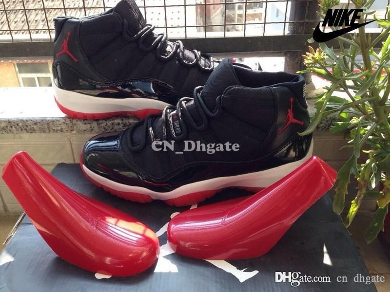 DHGate Jordan 11 breds vs Authentic 