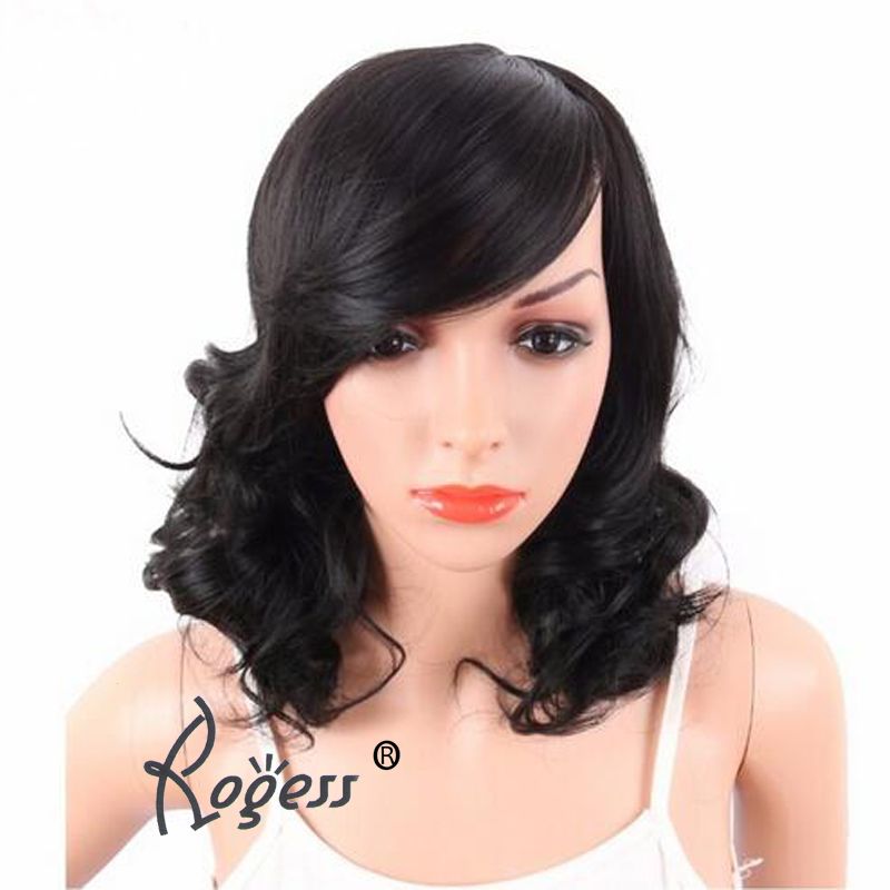 big curly synthetic wigs