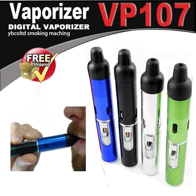 2021 Vp107 Click N Vape Smoking Pipe Mini Vapor Pen Herbal Portable