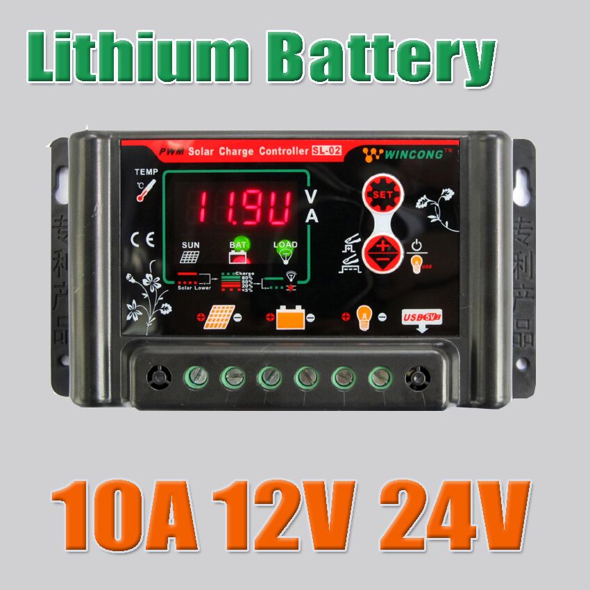 10a 12vdc 24vdc Li Li Ion Lithium Lifepo4 Batteries Solar Charge Controller 10amps 12v 24v Solar Charger Regulators Canada 2020 From Szlee20085 Cad 18 81 Dhgate Canada