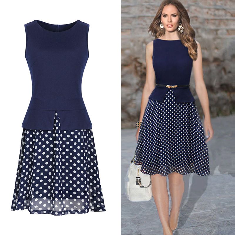 Verano de 2016. El vestido de las mujeres ropa retro Armada de vestir de las mujeres Verano de 2016. El vestido de las mujeres ropa retro Armada de vestir de las mujeres