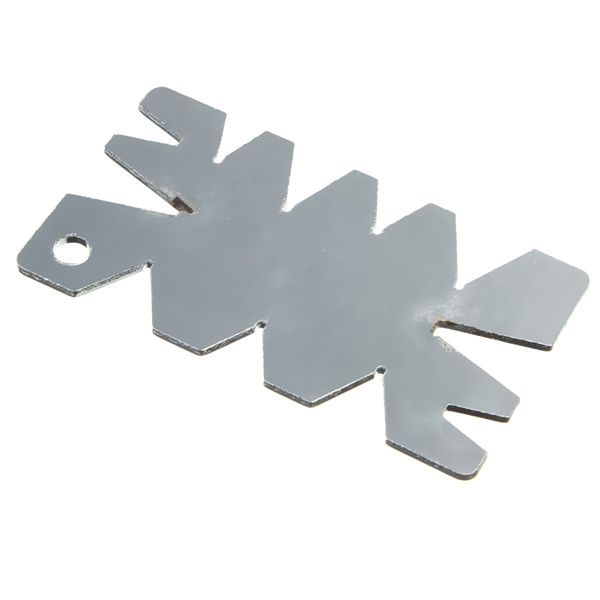 Stainless Steel Screw Thread Cutting Angle gage Gauge Measuring Tool