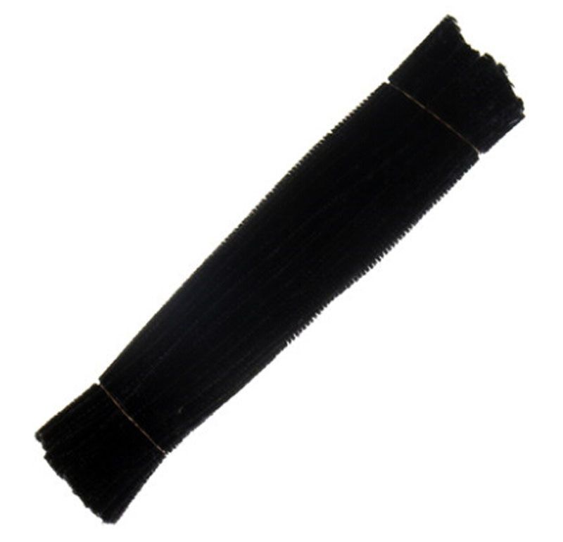 100 Glitter Red Chenille Stems / Pipe Cleaners – 30cm (12") Arts & Crafts Supplies For Modelling & DIY Projects