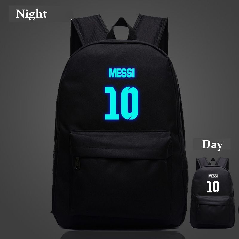 MESSPACKS Barcelona FCB Champions League Messi Backpack for School Travel Outdoor