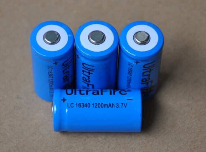 Ultrafire 1200mah 3 7v 16340 Li Ion Lithium Battery Cell Cr123a Rechargeable Batteries For Led Flashlight Torch Laser Pointer Lead Acid Battery Charging Lr1130 Battery Equivalent From Imagic020 96 99 Dhgate Com