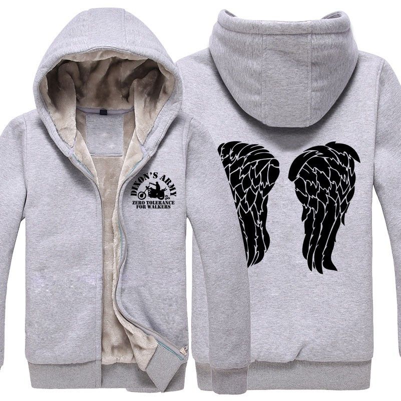 walking dead zip up moletom com capuzs