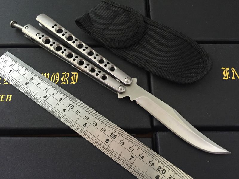 Benchmade Balisong Butterfly Knife Bm43 Stainess Steel Frame 440c