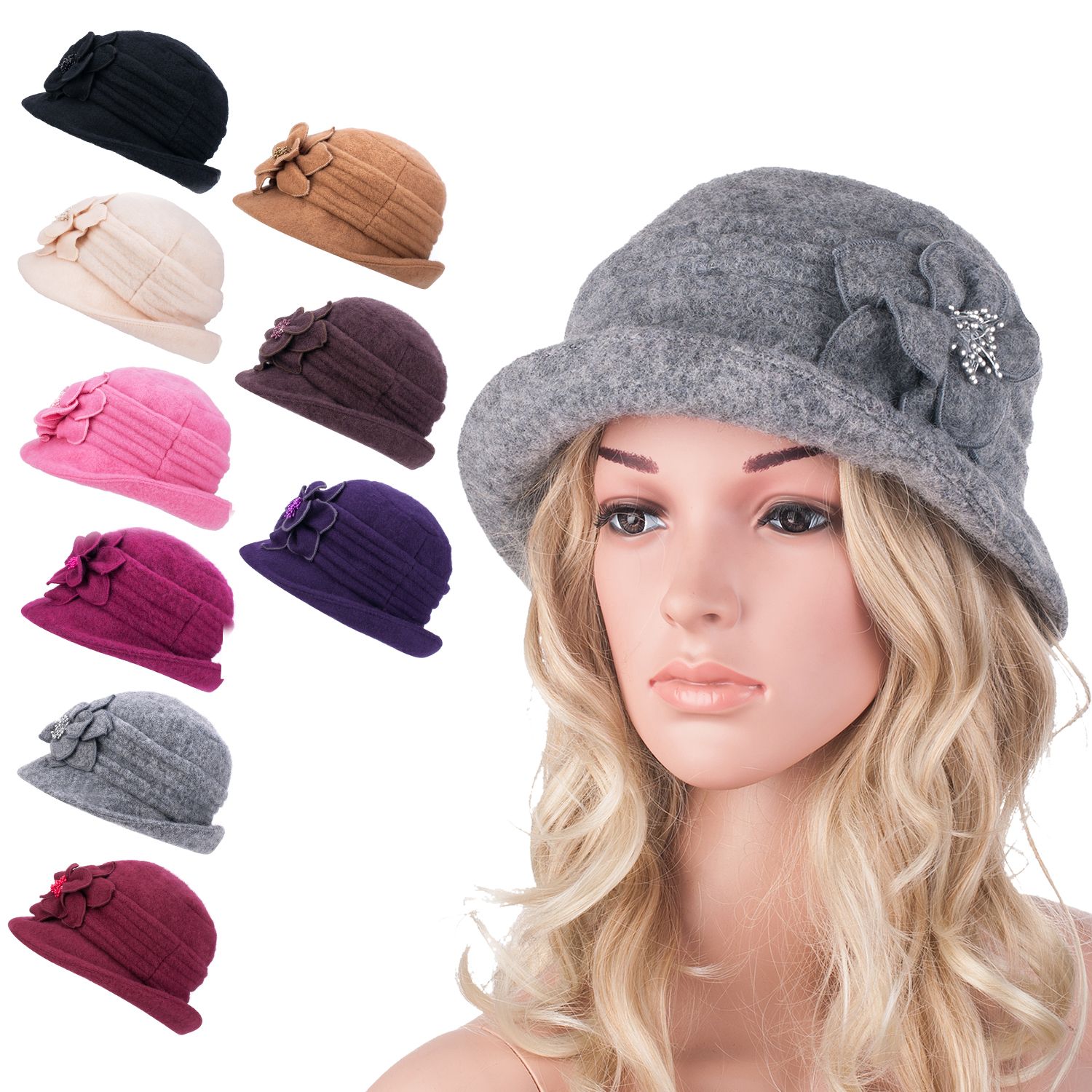 1920s winter hat