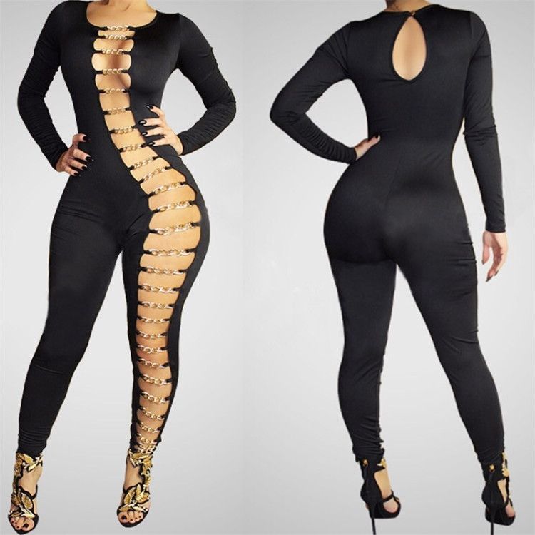 black club jumpsuit