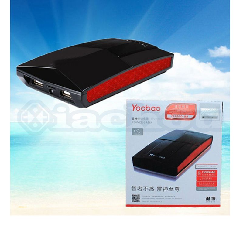 Yoobao YB 651 Trueno Power Bank YB-651 13000mAh cargador portátil el iPhone 5S 6S