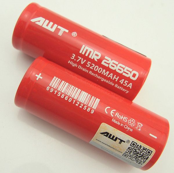 100x Awt Imr 50mah 45a 50mah Battery Li Battery Mnke Battery For Mod E Cigarette Mechanical Mods From Aweite Battery 5 37 Dhgate Com
