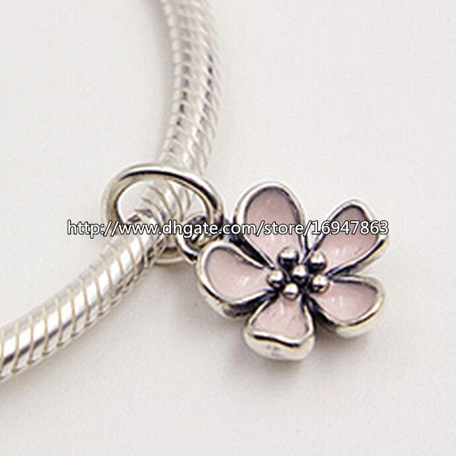 925 Sterling Silver Cherry Blossom 