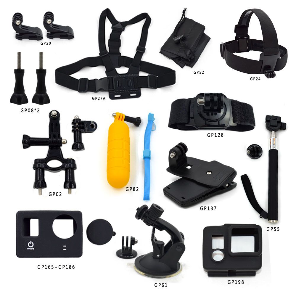 Accesorios Hero4 GoPro, GoPro 4 accesorios, Go Pro héroe 4 accesorios para el héroe + /