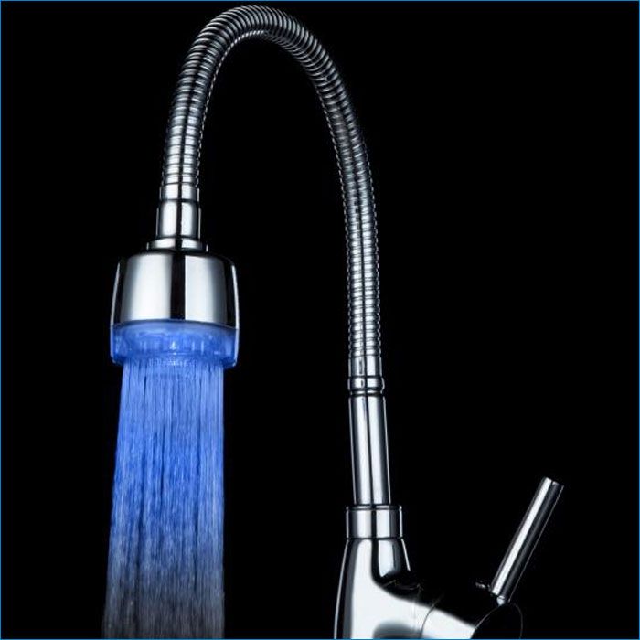2020 Glow Led Light Faucet Tap Water Led Faucet Light Bright