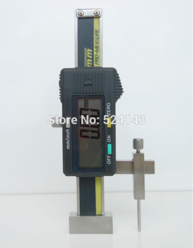 Calipers +20mm Digital Gap & Step Gauges with flat measuring face Step