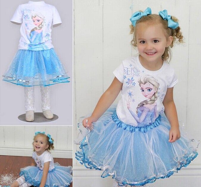 short sleeve elsa costume