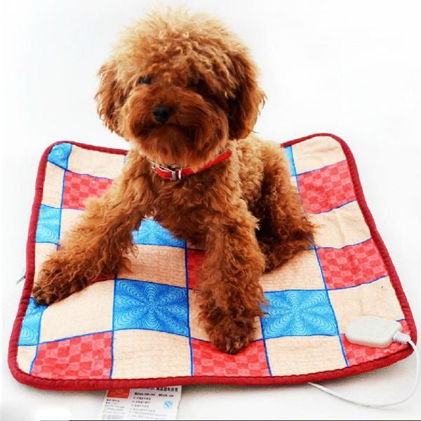 2020 220V Adjustable Pet Electric Pad Blanket For Dog Cat Warmer Bed