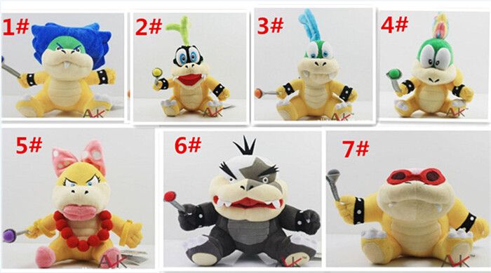 the koopalings plushies