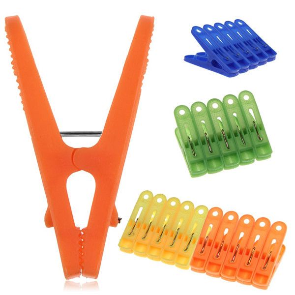 Plastic Cloth Clips at Rs 24/dozen