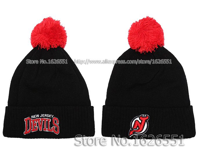 nj devils winter hat