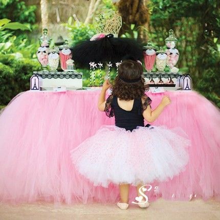 tutu skirt for baby shower