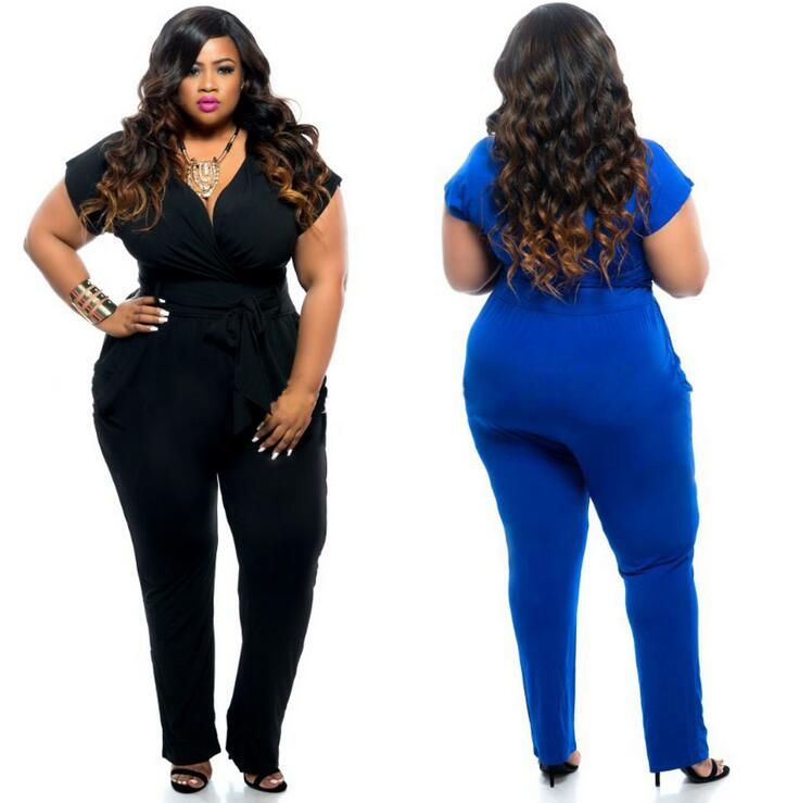 plus size jumpsuits casual