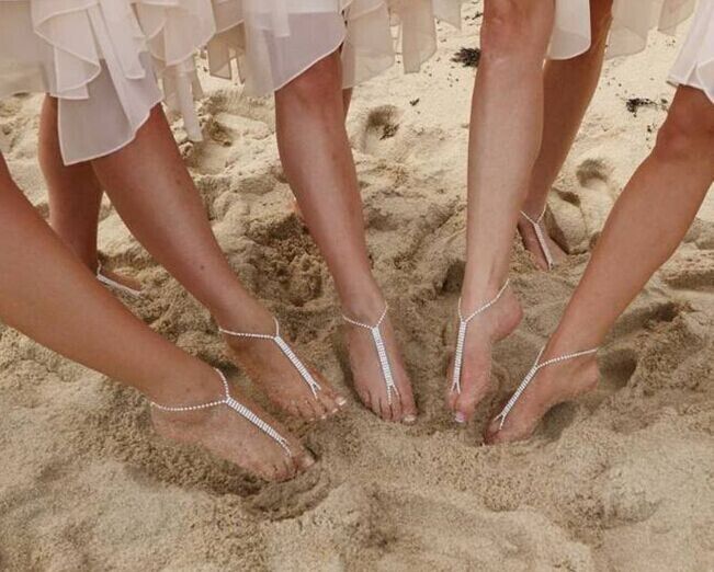 girls with ankle bracelets