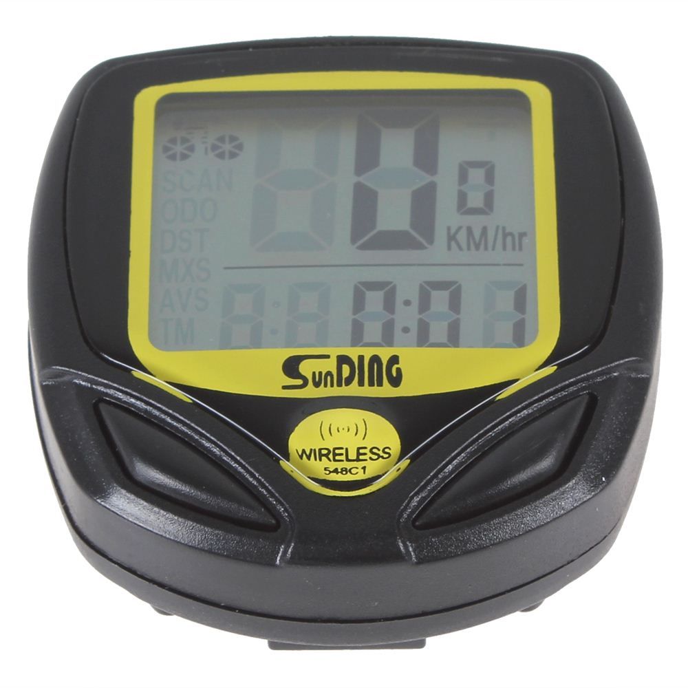 SD 548C Wireless Waterproopf Digital Tachometer Motorcycle Tacho Gauge