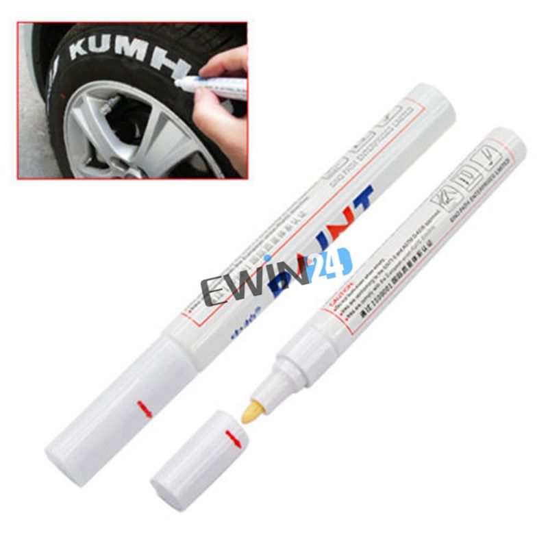 white permanent marker pen
