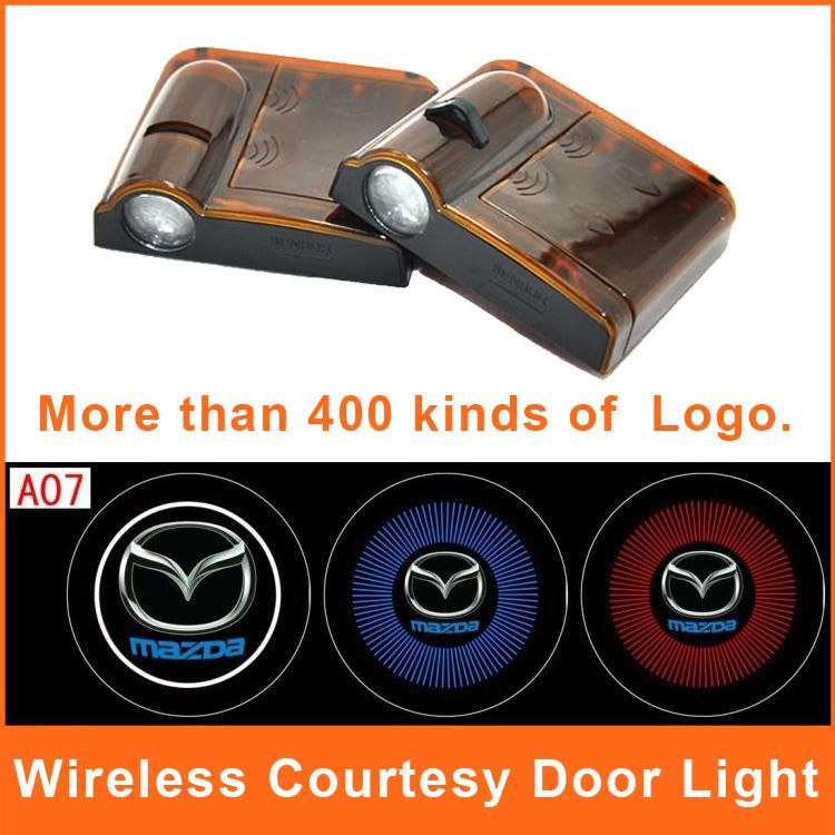Coche de Luz LED de la Mazda Logotipo de las Luces de Cortesía de Bienvenida