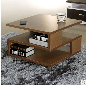2019 Simple Square Storage Features Small Coffee Table Green