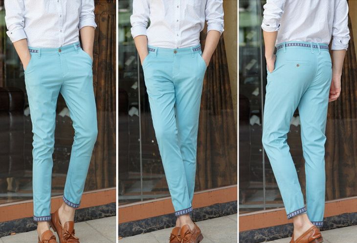 mens jeans short leg length