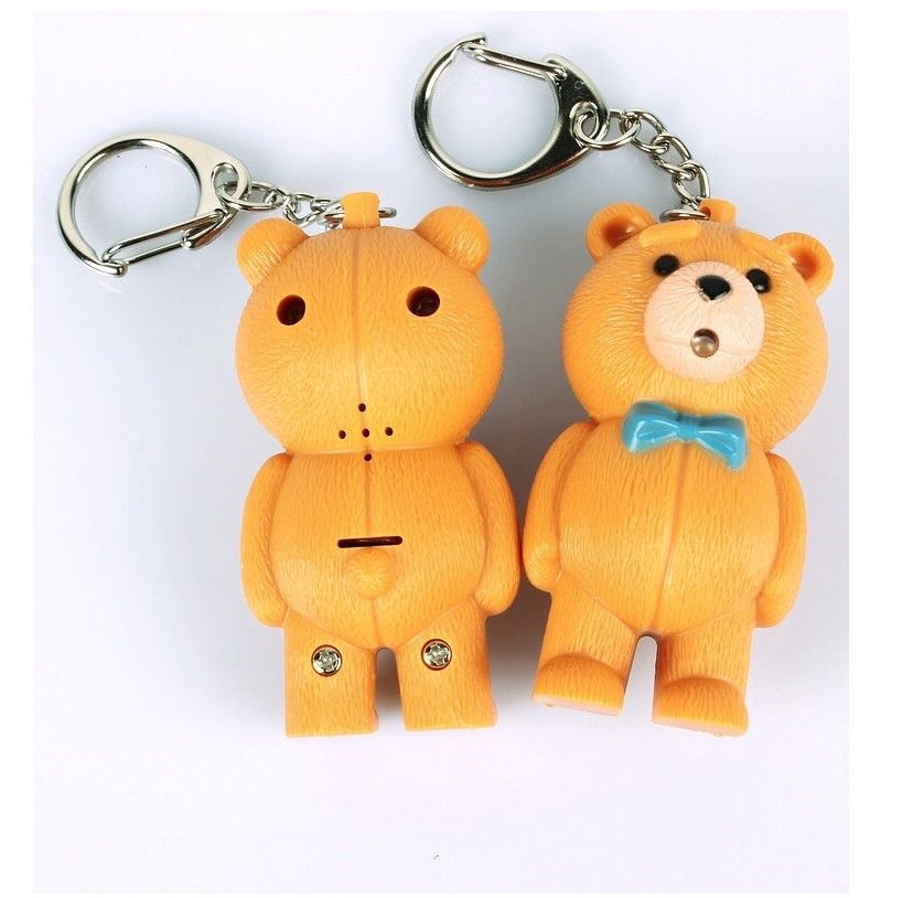 teddy bear with flashlight