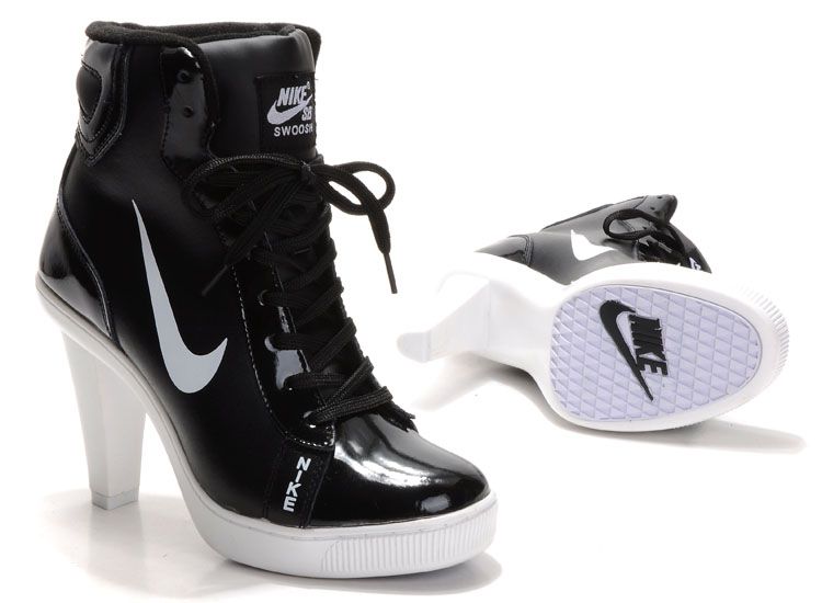 Nike Sports High Heel Basketball Shoes 10 colors Fashion Nike Heels High Red White Low Price Women Nike Heels Outlet