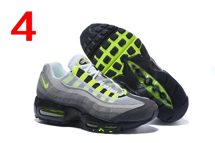 nike air max 95 lime green and grey