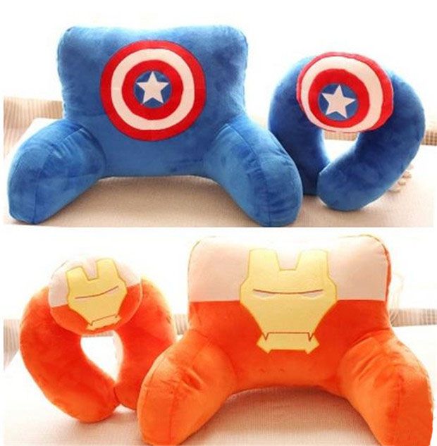 captain america plush pillow