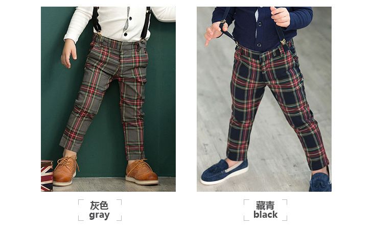 Childrens tartan trousers Clearance
