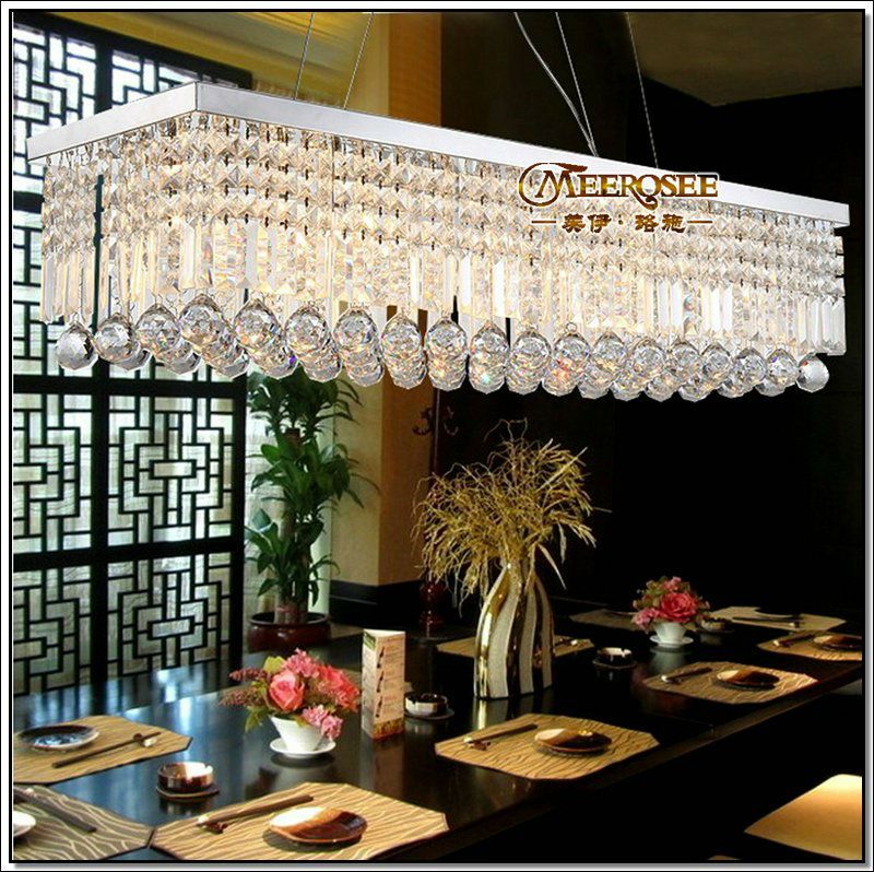 Long Size Rectangle Crystal Pendant Light Fitting Dining Suspension Lamp For Room Bedroom Meeting Exterior - Long Pendant Light Fitting Long Size Rectangle Crystal Pendant Light Fitting Dining Suspension Lamp For Room Bedroom Meeting Exterior - Long Pendant Light Fitting