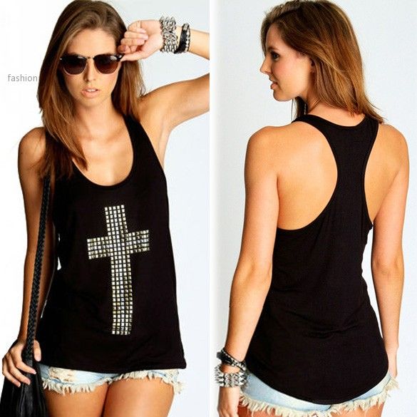 cute vest tops