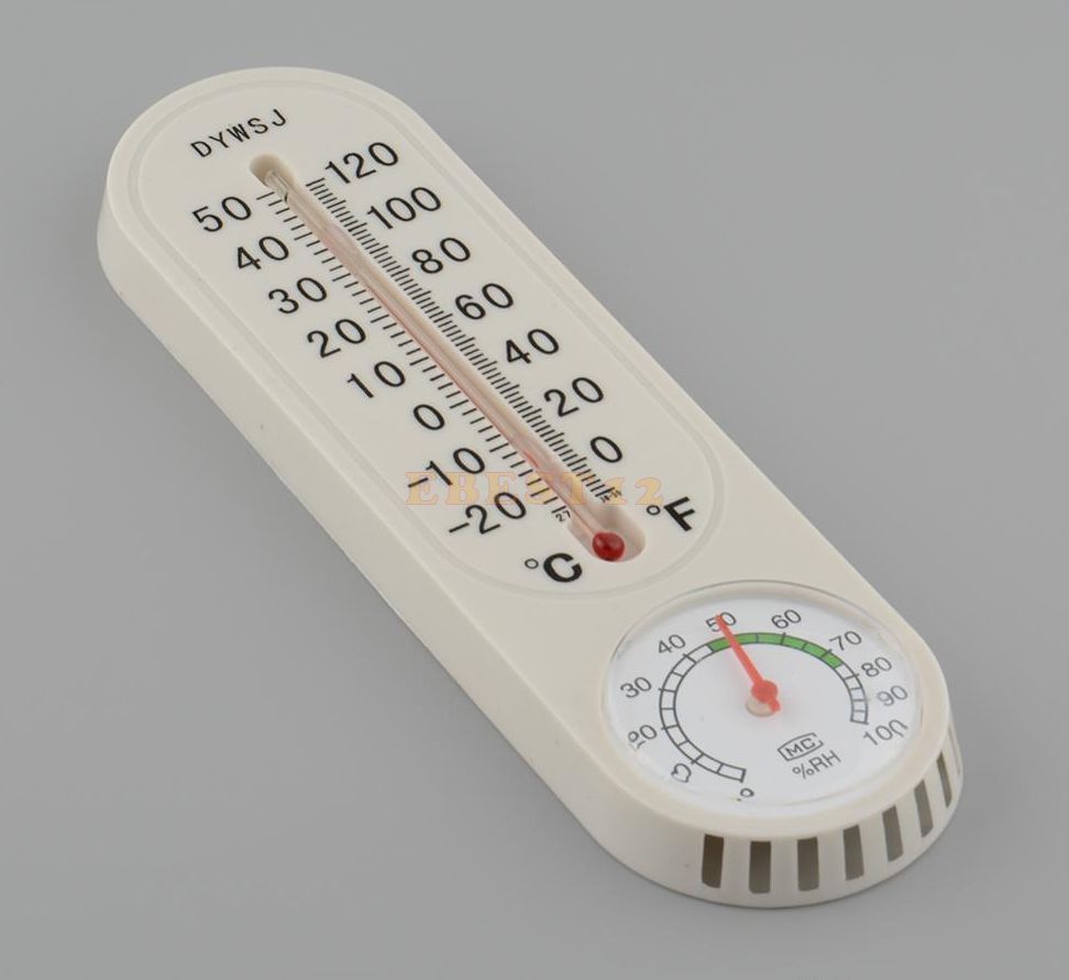 Analog Household Thermometer Hygrometer Wall Mounted Temperature Humidity Meter From Ebest12, 1