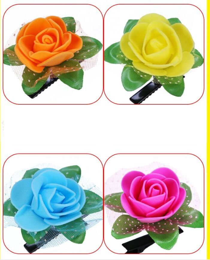 rose hair pin