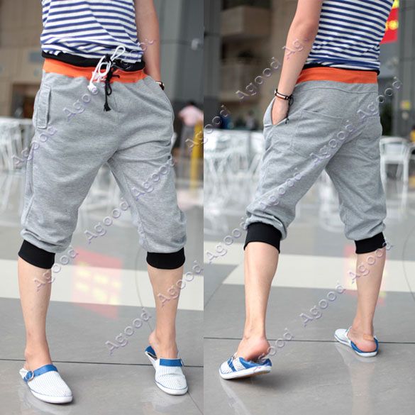 2021 Mens Fashion Casual Sport Rope Short Pants Jogging Trousers Cotton Polyester Sport 3149