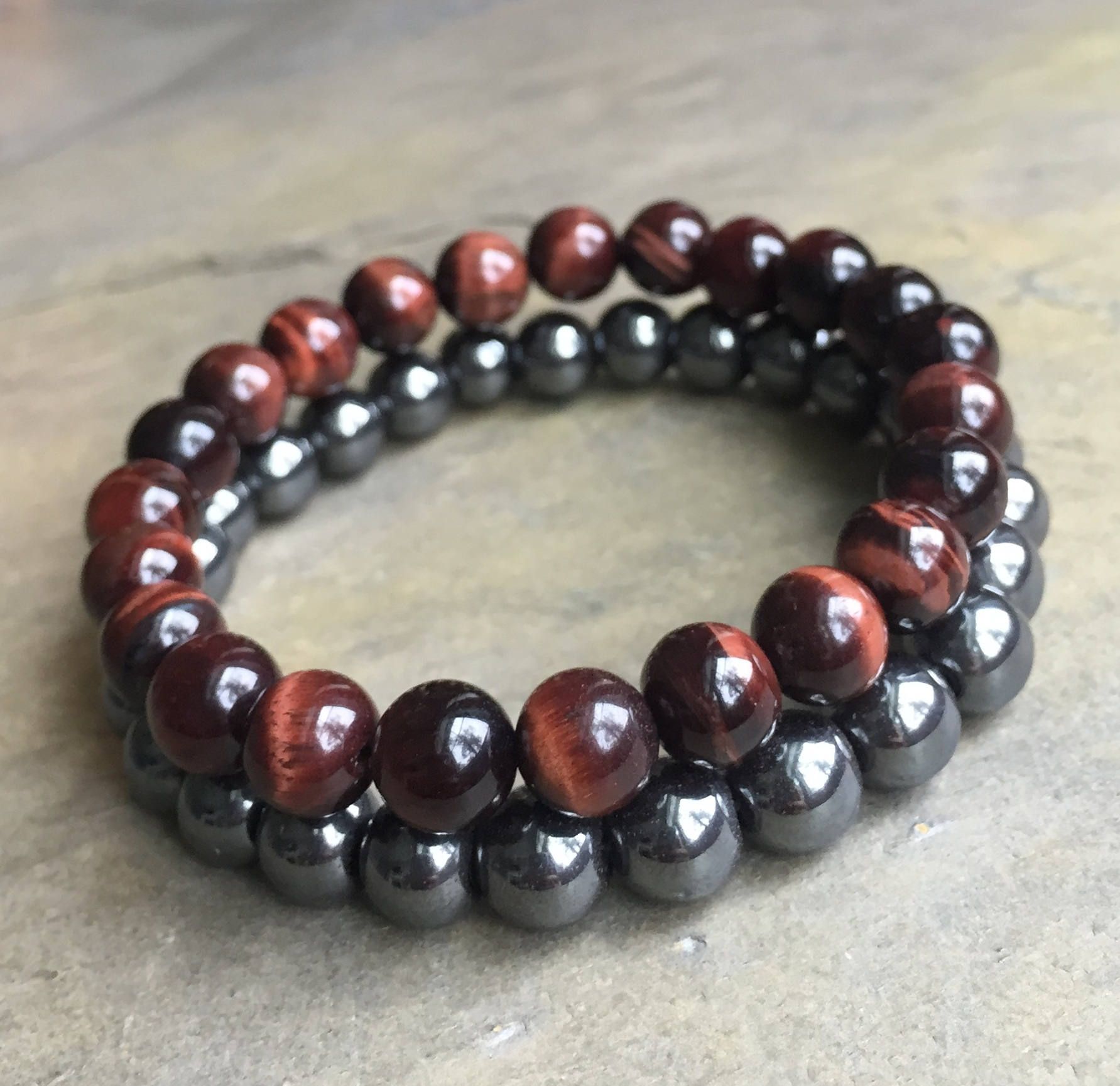 black tiger eye bracelet
