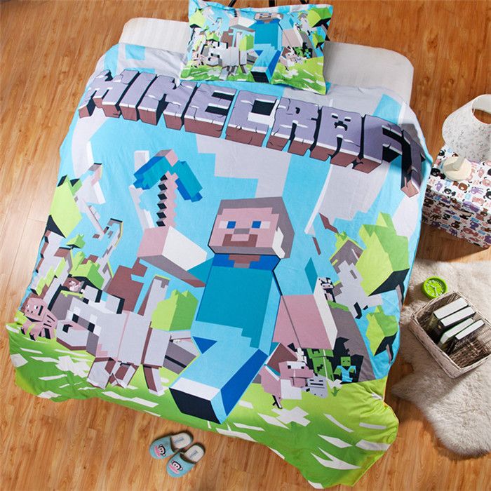 minecraft full size bedding set