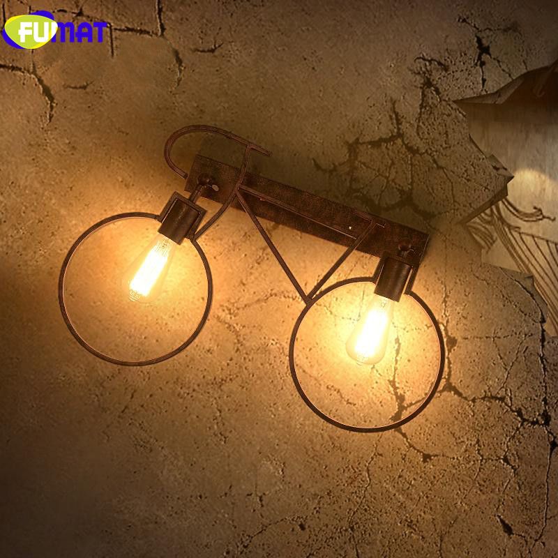 Satin Al Fumat Yaratici Bisiklet Duvar Isiklari Vintage Duvar Lambalari Bar Cafe Koridor Isik Endustriyel Amerikan Retro Dekorasyon Duvar Aplikleri Tl1 551 17 Dhgate Comda