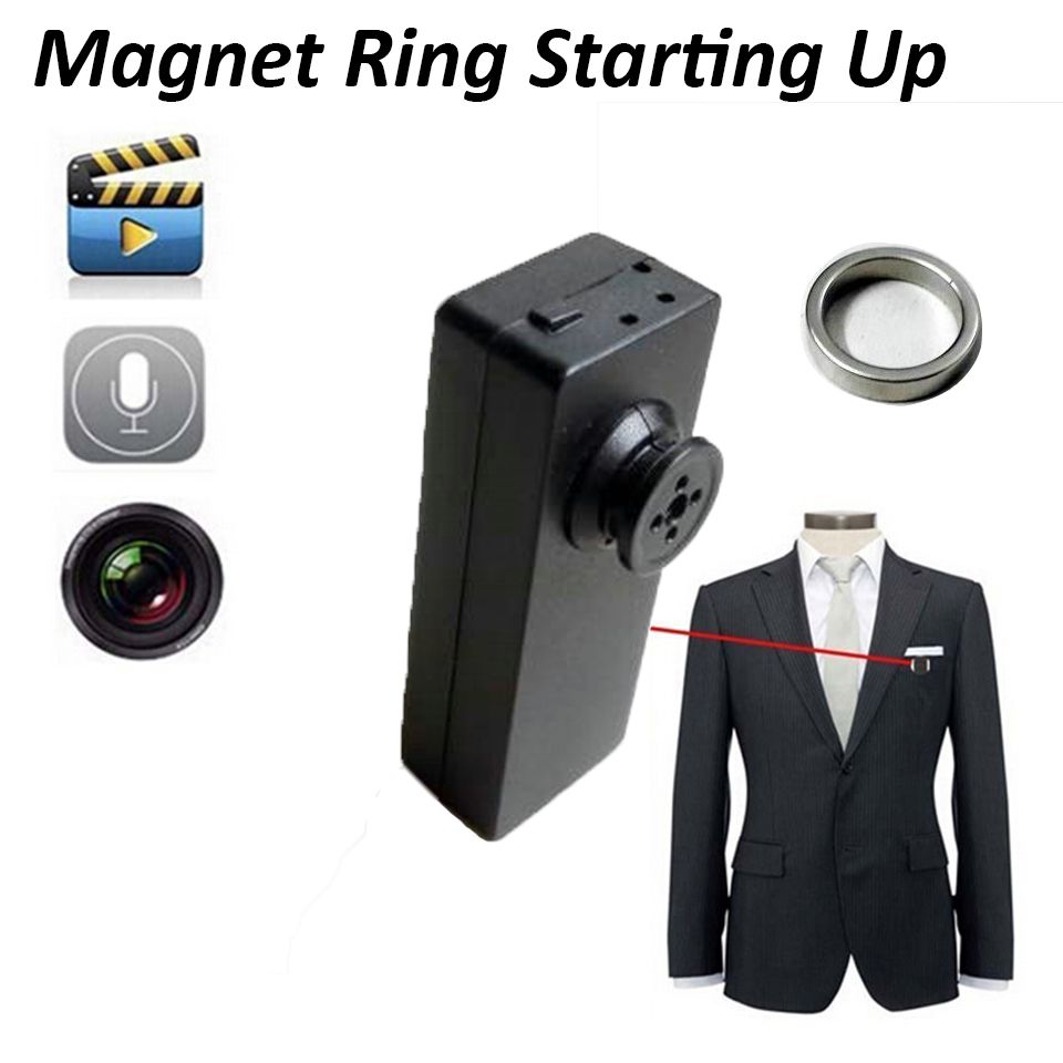 2021 1080P Mini Button Spy Camera MOV AVI Motion Detection H.264 30fps