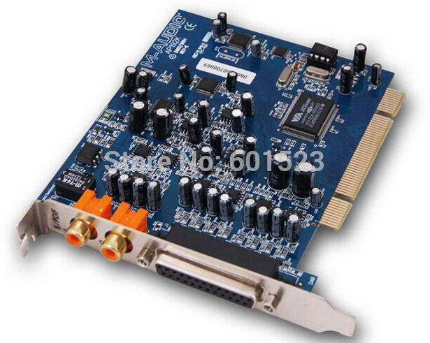 M Audio Audiophile 192 Sound Card 2 In/2 Out PCI Audio Interface 