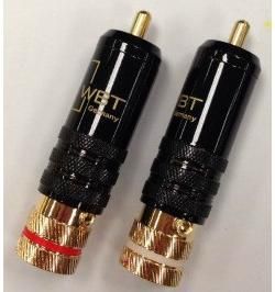 Davitu Electrical Equipments Supplies 50PCS New RCA WBT-0144 Signal line Plug RCA Plug Lotus Head Copper WBT 0144 RCA Male Connector Gold Plated 