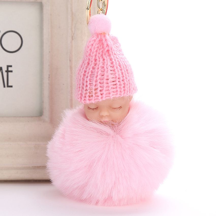 Acheter Pas Cher Porte Cles Bebe Dormant Pompon Moelleux En Fourrure Porte Cle Lapin Boule De Fourrure Lapin Porte Cles Pompon Porte Clef Porte Cles Llaveros Sleutelhanger Du 43 22 Fr Dhgate