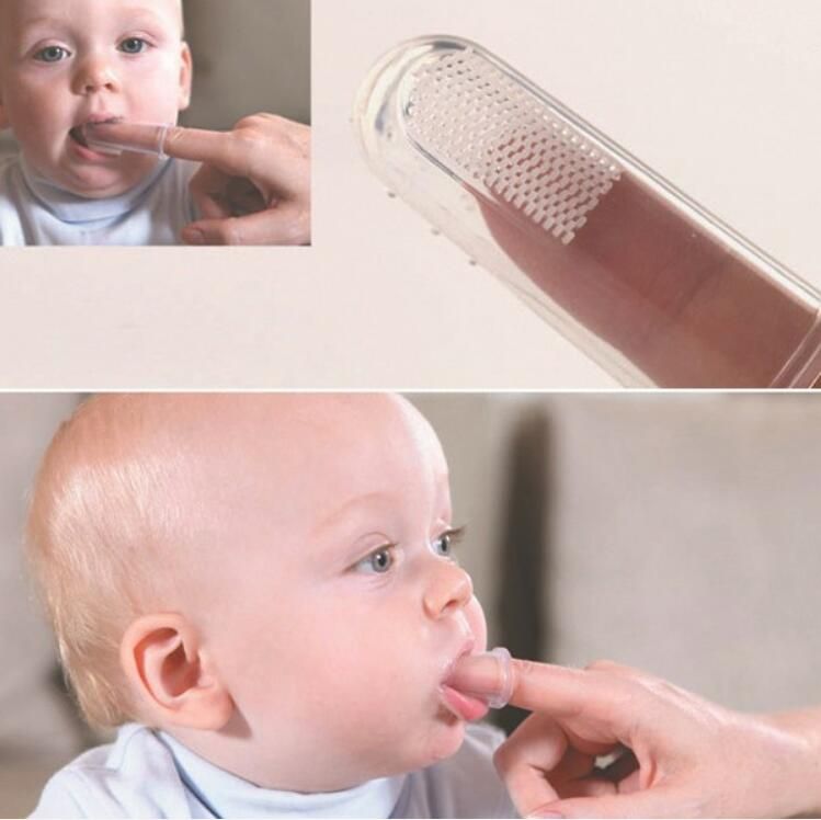 silicone finger toothbrush